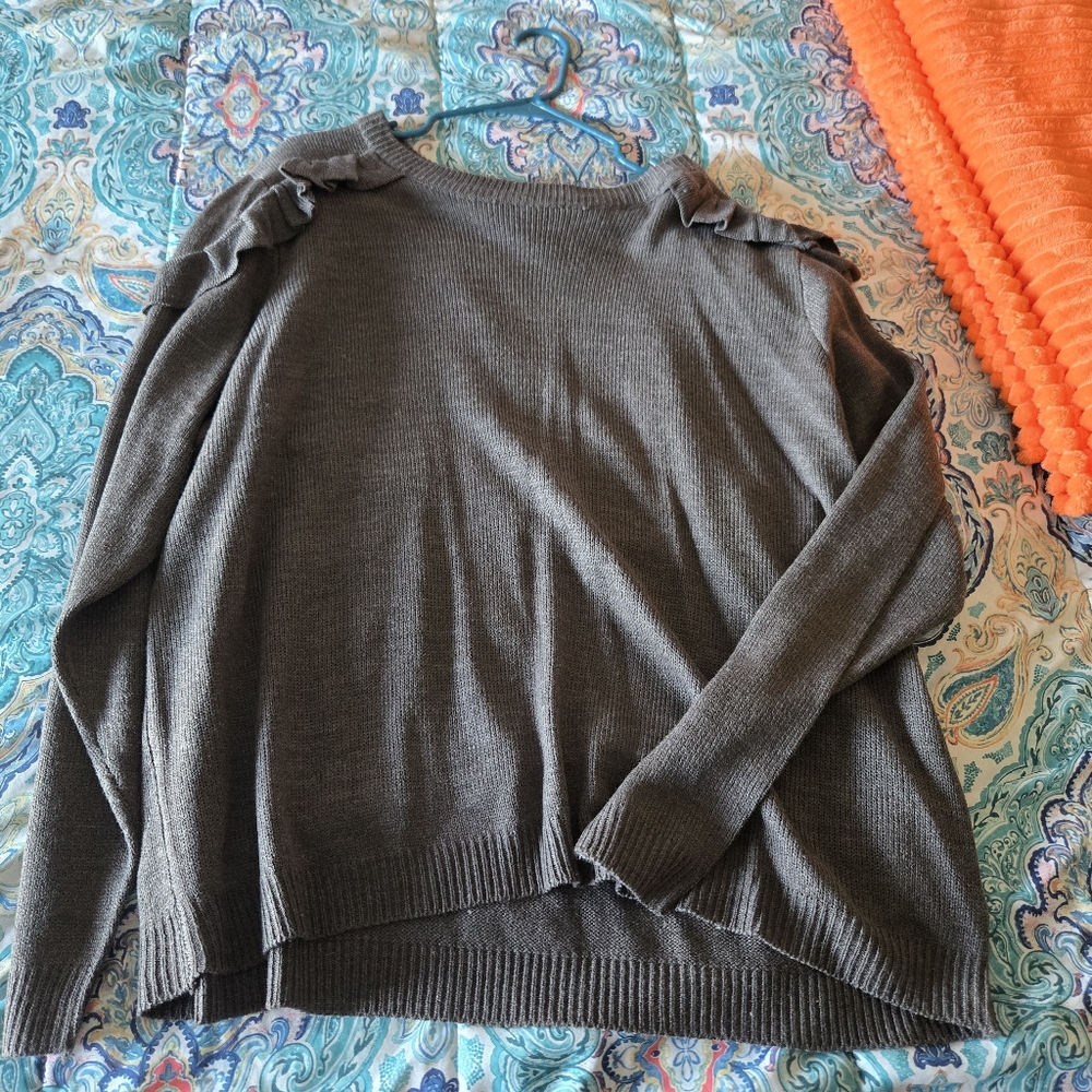 Grey Knit Sweater
